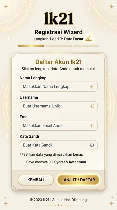 Buat Akun Baru di lk21 dengan Mudah dan Cepat