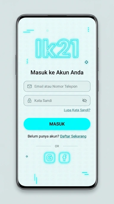 Cara Masuk Akun lk21 di Android Anda
